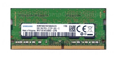 Оперативная память для ноутбука Samsung 8GB DDR4 2133MHz SO-DIMM 1Rx8 Ref (M471A1K43BB0-CPB)