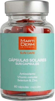 Дієтична добавка Martiderm Sun Care для здорової засмаги 60 капсул (8436589051782)