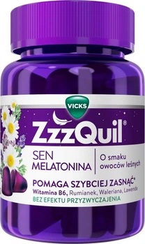 Suplement diety Vicks ZzzQuil Natura, 30 żelek (8001841896410)