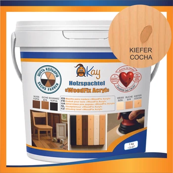 Шпаклевка по дереву готовая к применению акриловая WoodFix Acryl "ТМ OKay" финишная, 0,7 кг, Сосна