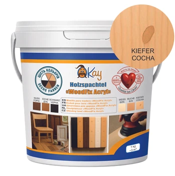 Шпаклевка по дереву OKAY WoodFix Acryl 0,35 кг Сосна