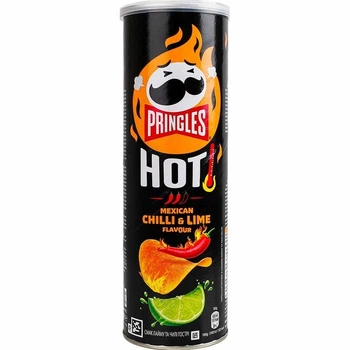 Чипси Pringles Hot Mexican Chili&Lime 160 г