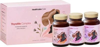 Suplement diety HealthLabs Care ThyroMe Complex ThyroMe Morning 30 kapsułek + ThyroMe Day 30 kapsułek + ThyroMe Night 30 kapsułek (5906146791091)
