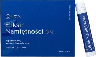 Suplement diety Lova Eliksir Namiętności On Truskawkowy 175 ml (5906124296389)
