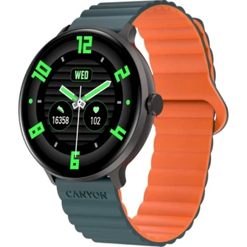 Смарт-часы Canyon SW-69 "Jacky", Green/Orange (CNS-SW69BG)
