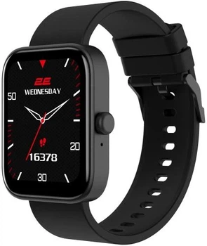 Смарт-часы 2E Alpha SQ Music Edition, Black, 46 мм (2E-CWW40BK)
