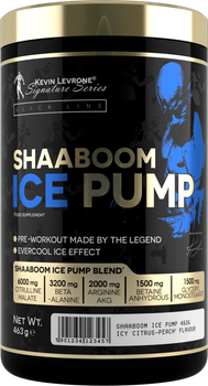 Передтренувальний комплекс Kevin Levrone Shaaboom Ice Pump порошок 463 г Icy Dragon Fruit (5903719234504)
