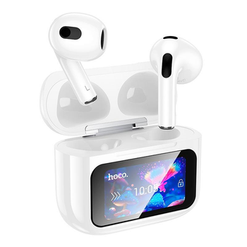 Навушники HOCO Elegant true wireless touch screen BT headset EW81 |BT5.4, 30/300mAh, 4h| (white) 000011425