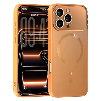 Чохол AG Optic Shield MagSafe для iPhone 16 Pro Max Light Orange
