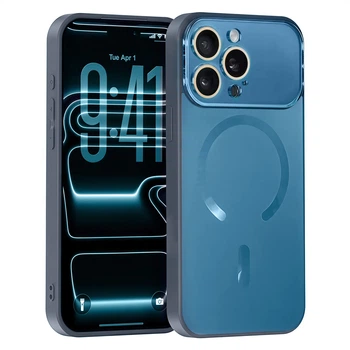 Чохол AG Optic Shield MagSafe для iPhone 15 Pro Max Light Blue