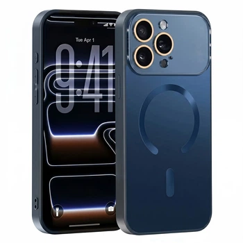 Чохол AG Optic Shield MagSafe для iPhone 15 Pro Dark Blue