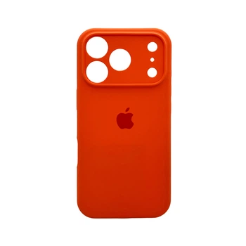 Чохол для смартфона Silicone Full Case AA Camera Protect for Apple iPhone 17 Pro Max 52,Orange