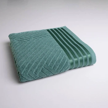 Полотенце банное махровое SOFT GM Textile 70х140см 500г/м2 (Бирюзовый)