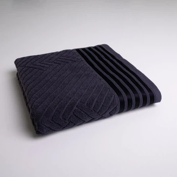 Полотенце банное махровое SOFT GM Textile 70х140см 500г/м2 (Графитовый)