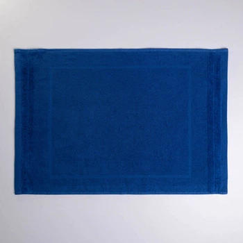 Махровое полотенце для ног Коврик GM Textile 50х70см 500г/м2 (Синий)