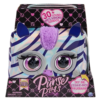 Purse Pets: интерактивная сумочка "Зебра"