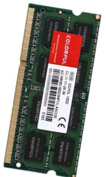 Оперативная память Colorful SODIMM DDR3L-1600 4096MB PC3L-12800 (SIDNB08G1600D3NP11LKACC02)