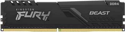 Оперативная память Kingston Fury Beast DDR4-3200 8192MB PC4-25600 Black