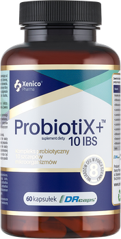 Suplement diety Xenico Pharma Probiotix+ 10 IBS 60 kapsułek (5905279876781)