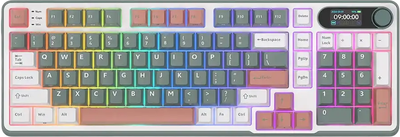 Клавіатура дротова RK ROYAL KLUDGE RK-S98 Camping Green Gaming Beige Switch (RK-S98-CAMPGRN-BEGSW-US)
