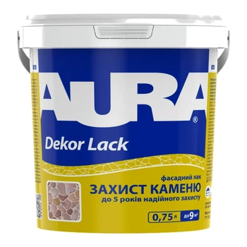 Фасадний лак для каменю AURA Dekor Lack 0.75 л