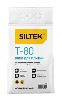 Клей Siltek Т-80 для плитки 5 кг