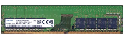 Оперативна пам'ять для ПК Samsung DDR4 16GB 3200MHz UDIMM 1Rx8 PC4-3200AA (M378A2G43AB3-CWE)