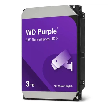 Жесткий диск 3.5" 3TB 128MB Western Digital Purple WD34PURZ (090-00220)