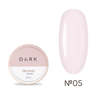 База камуфлирующая Dark PRO base №05 холодная пастельно-розовая 30 мл