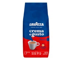 Кофе в зернах Lavazza Crema e Gusto 1 кг — Интенсивный вкус и настоящий итальянский характер
