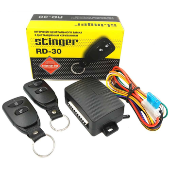Блок управления центральным замком Stinger RD-30 с пультами и функцией поиска авто (Auto/58112)