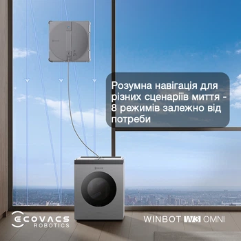 Робот для мытья окон Ecovacs Winbot W3 Omni (WG858-07)