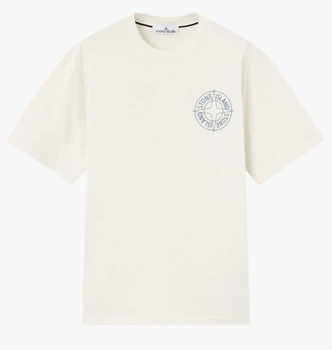 Футболка Stone Island Outline Compass Print Beige L1S152100001S0284-V0093 L