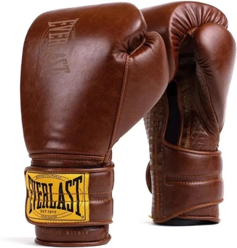 Боксерські рукавиці Everlast 1910 CLASSIC TRAINING GLOVE 16 унцій, коричневий