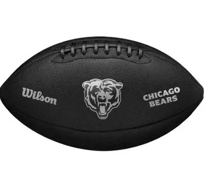 М'яч для американського футболу Wilson NFL TEAM METALLIC PREMIERE CH OF, чорний