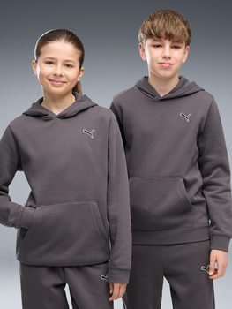 Подростковое худи Puma Essentials Elevated 69470134 158-164 см Moody Gray (4070033472903)