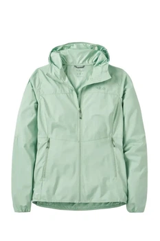 Вітровка жіноча Rab Windgather Hoody Wmns, Fig Green, 8