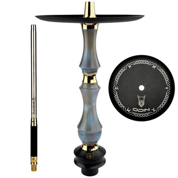 Шахта Sunpipe Hookah Odin Epoxy Royal Midnight для кальяна на уплотнителе 57см из нержавеющей стали