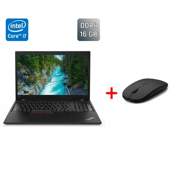 Ультрабук Б-класс Lenovo ThinkPad L580 / 15.6" (1366x768) TN / Intel Core i7-8550U (4 (8) ядра по 1.8 - 4.0 GHz) / 16 GB DDR4 / 256 GB SSD / Intel UHD Graphics 620 / WebCam / Windows 10 б/у + Подарок Беспроводная мышь / USB