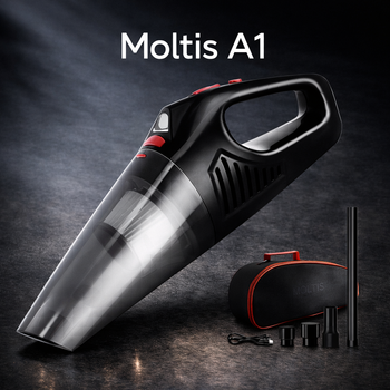Бездротовий пилосос Moltis A1 (акумулятор 2000mAh) 120W сила всмоктування 10005 8000Pa