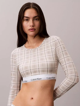 Топ женский Calvin Klein 175663584 XS Бежевый (1159865543)