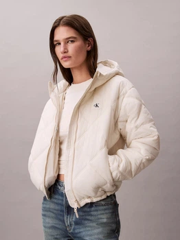 Куртка демисезонная женская Calvin Klein 728788501 XL Молочная (1159893467)