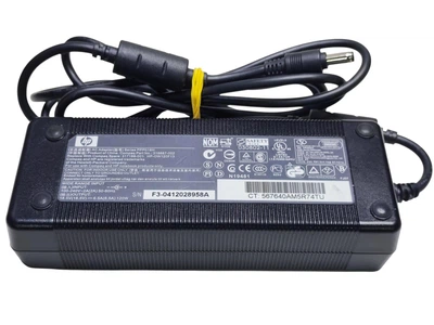 Оригінальний блок живлення HP Compaq 120W 18.5V 6.5A (штекер 5.5х2.5 мм) PPP016H + кабель живлення 220V Б/В