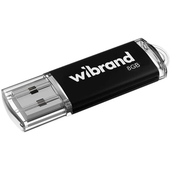 USB флеш-накопитель Wibrand Cougar 8GB USB-A 2.0 Black (WI2.0/CU8P1B) [170478]