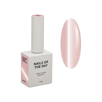 Гель-лак NAILS OF THE DAY Korean Cat Eye 08 теплый бежевый с эффектом кошачьего глаза, 10 мл