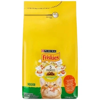 Корм для котів сухий Friskies Курка, овочі 1,5 кг, Purina - 588686