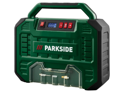 Автомобильный компрессор 150 Вт 12/230 В для накачивания шин и матрасов Parkside PR-267