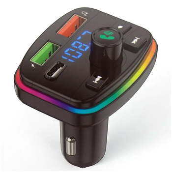 FM-трансмиттер с двумя USB и Type-C для автомобиля Bluetooth зарядка LS-2470