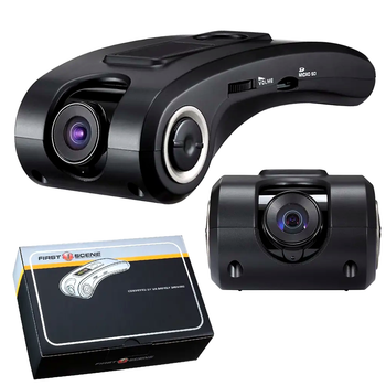 Автомобильный видеорегистратор с GPS датчиком удара FullHD 160 градусов черный LS-763