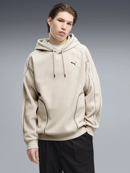 Худи утеплённое мужское Puma Essentials Elevated 69431282 S Silver Fog (4070033398166)